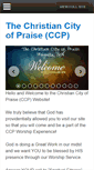 Mobile Screenshot of christiancityofpraise.org